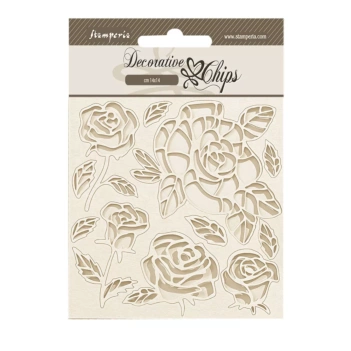 Set 4 Telas de Encuadernar Shaby Rose Stamperia 30x30cm
