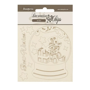Siluetas de chipboard para decorar. 