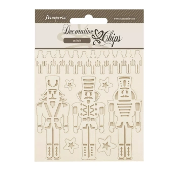 Set 8 hojas de Washi tape The Nutcracker Stamperia