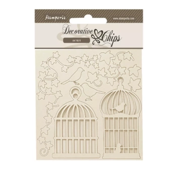 Set 8 hojas de Washi tape Romantic Golden Harmony Stamperia