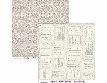 Papel Papel SCP-010 Oraciones Dayka 30x30cm