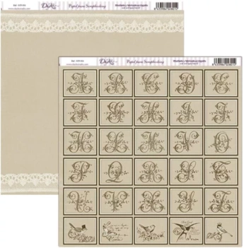 Dayka SCP-085 Alphabet Paper 11.8'' x 11.8'' 