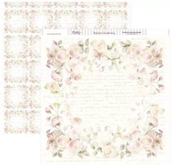 Papier Dayka - vintage kwiaty 11,8 '' x 11,8 '' SCP-095