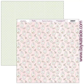 Papier Célébration fille Dayka 30x30cm SCP-372
