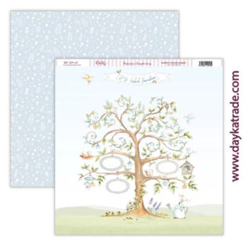 Papel SCP-445 Tags celebración meses Ha Nacido una Estrella Niña Dayka 30x30cm 