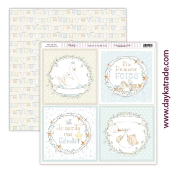 Papel SCP-454 Tarjetas Ha Nacido una Estrella Niño Dayka 30x30cm