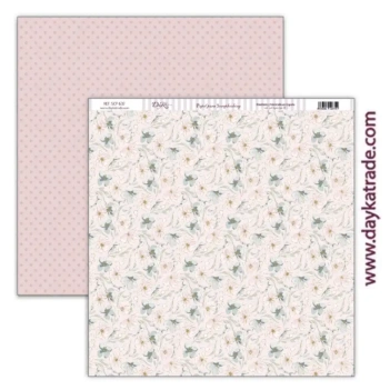Papel SCP-637 Flores em Comunhão com a Natureza 30x30cm