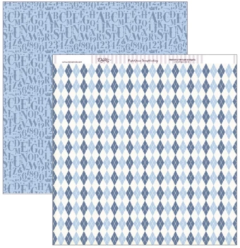 Papel Niño traje azul 30x30cm Dayka