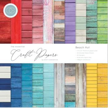 Set per scrapbooking Beach Hut Craft Consortium 30x30 cm