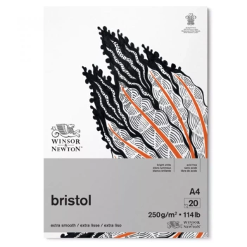Winsor & Newton Bloc Papier Bristol Extra Lisse A4 250g