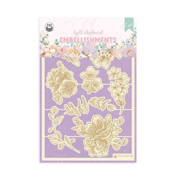 Die-Cuts Light Chipboard flores Have fun P13