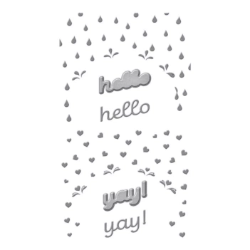 Spellbinders Stanzschablone Raining Hearts Showered In Love 
