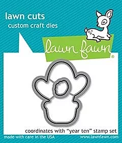 Troqueles Year Ten Lawn Fawn

