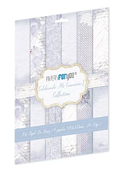 Kit 4 Brown Boy Rice Papers 2 Celebrating my Communion PapersForYou 54x33cm