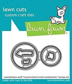Lawn Fawn Stanzschablonen - Wheel Circle Sentiments
