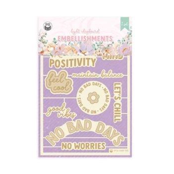 Die-Cuts Light Chipboard frases 2 Have fun P13