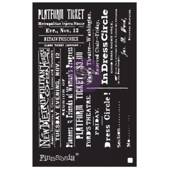 Prima Marketing Schablone Theater Night 15x23