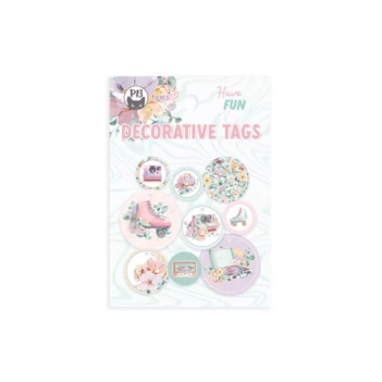 P13 Have Fun Tag Die-Cuts Rond 