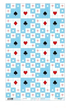 Rijstpapier speelkaarten Magic Wonderland PapersForYou 54x33cm