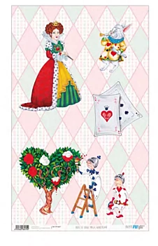 Papel de Arroz Queen Magic Wonderland PapersForYou 54x33cm