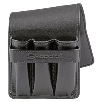 Estuche de piel sintética para 6 pinceles negro Escoda