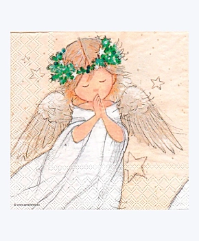 Guardanapos de papel Praying Angel Ambiente 33x33cm