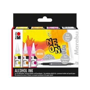 Marabú Alkohol Ink Set Neon