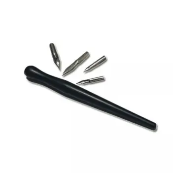 Art Creation Set Tauchstifte mit 4 Federn
