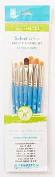 Set mit 7 Pinseln 3750 Mixed-Media Select Artiste Princeton N. 23