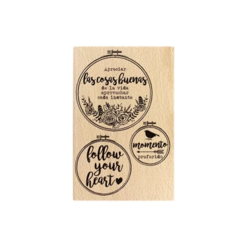 Sello de madera Perfume de los bosques Florilèges Design