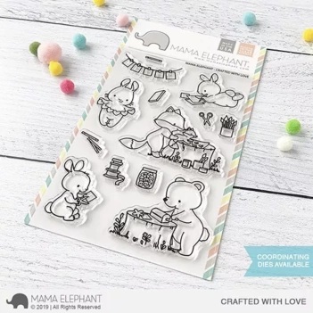 Set de sellos transparentes City Sidewalks Mama Elephant