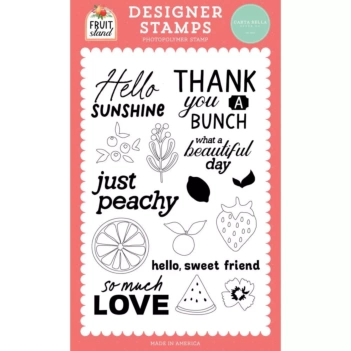Sellos Berry Best Frame Fruit Stand Carta Bella