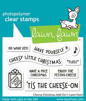 Sellos transparentes Cheesy Christmas Lawn Fawn
