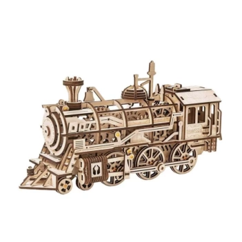 Klassisches 3D-Holzlokomotive-Modell von Madness Toys
