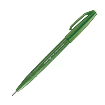 Rotulador Sign Pen Brush Turquoise Green Pentel