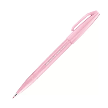 Rotulador Sign Pen Brush Pale Pink Pentel