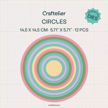 Zestaw matryc Essential Circles My Art Store