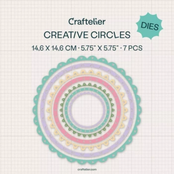 Craftelier Creative Circles Essential Stanzformen-Set