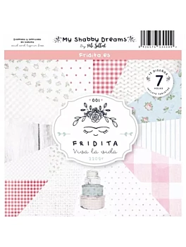 Kit Papeles de Scrapbooking My Shabby Dreams Fridita 30x30cm