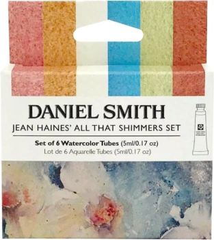Set mit 6 Aquarelltuben Jean Haines Daniel Smith 5 ml
