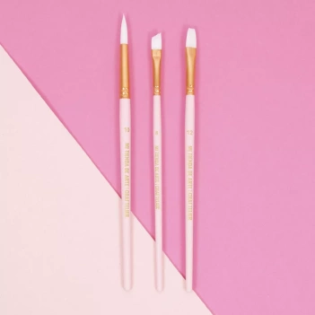Craftelier Set 3 Pink Brushes M

