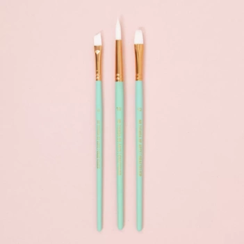 Craftelier Set 3 Turquoise Brushes M