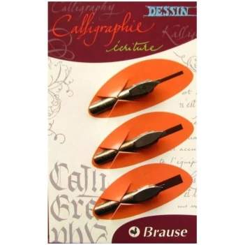 Brause Calligraphie Set mit 3 Stiften