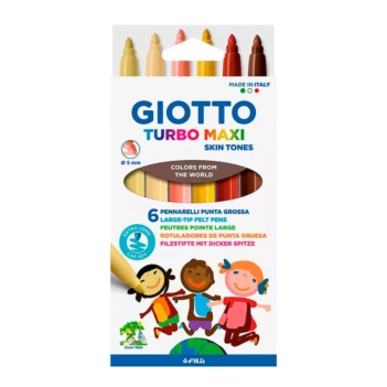 Giotto Turbo Maxi Set 6 Filzstifte