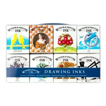 Winsor & Newton Set 8 Drawing inks
