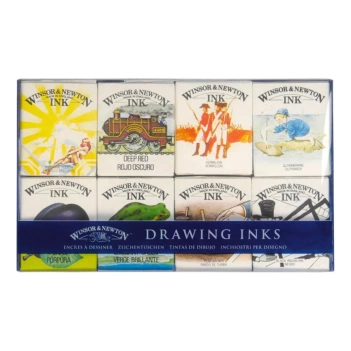 Set de 8 tintas de dibujo Colección Wiliam Winsor & Newton