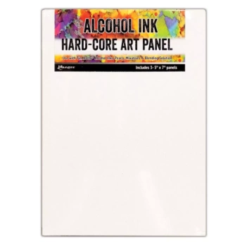 Zestaw papierów Hard-core panel artystyczny Tusz alkoholowy Tim Holtz 10x10 cm
