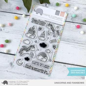 Set de sellos transparentes Little Bear Agenda Mama Elephant