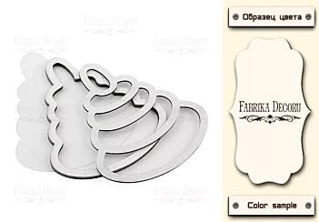 Set dimensional para Shaker Cards Doble corazón Fabrika Decoru