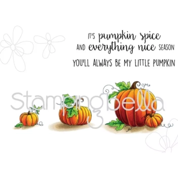 Rubberen stempelset „Set Of Pumpkins“ van Stamping Bella